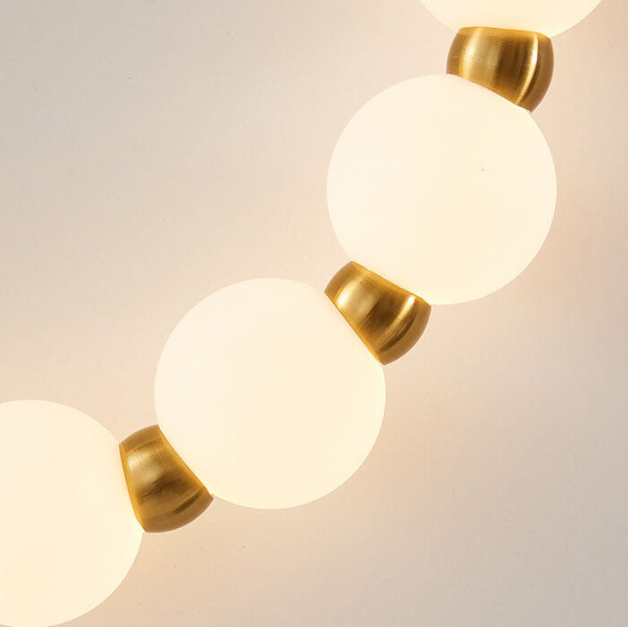 Collar Minimalista Moderno Frijol Mágico Lámpara Aplique de Pared LED 