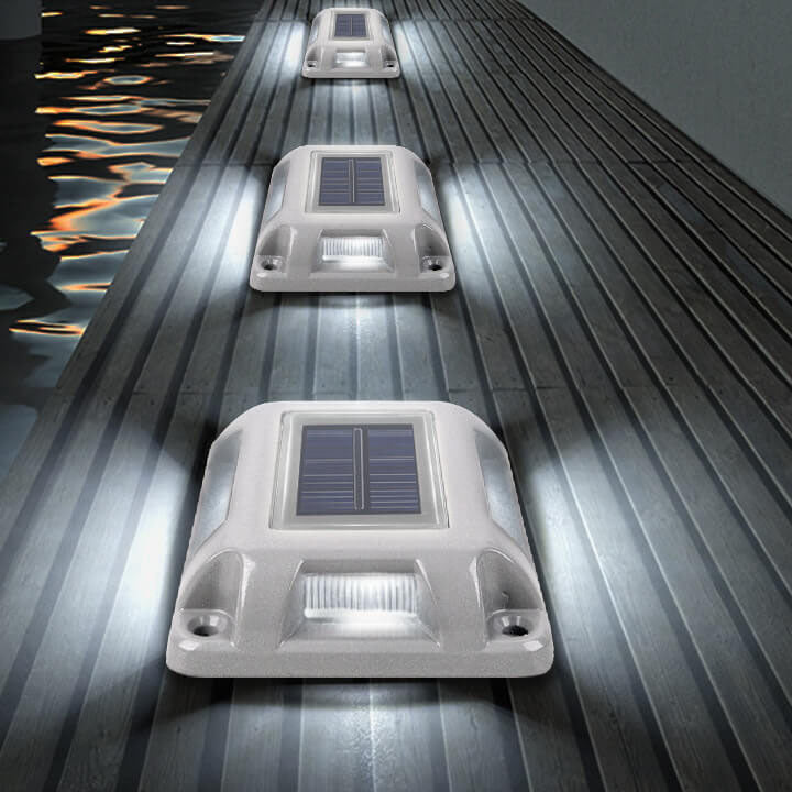 ضوء LED مدفون مقاوم للضغط مستطيل خارجي مقاوم للماء من سبائك الألومنيوم لحديقة 