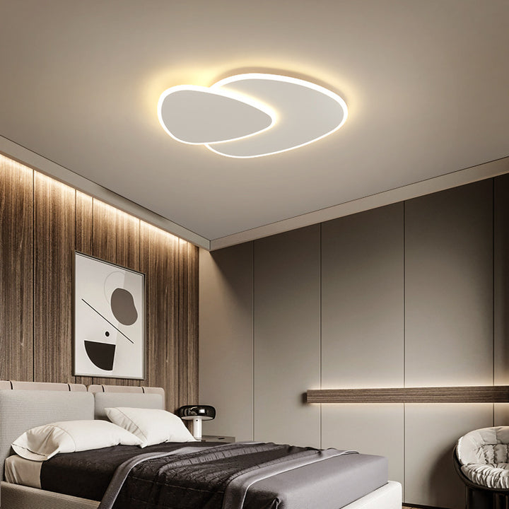 Plafonnier encastré à LED en pierre acrylique moderne et créatif 