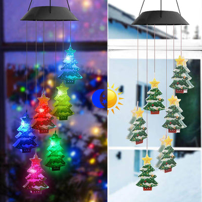 Modern Creative Christmas Decoration Solar LED Outdoor Hanging Lights