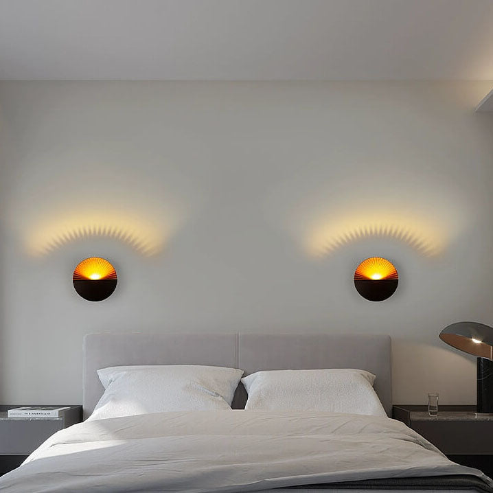 Zeitgenössische kreative Aluminium-Schirm-LED-Wandleuchte für die Küche 