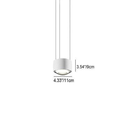 Nordic Metal Cylinder Intelligent Sensor LED Spotlight Pendant Light