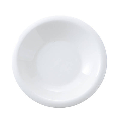 Pure White Porcelain Round Salad and Dessert Plate