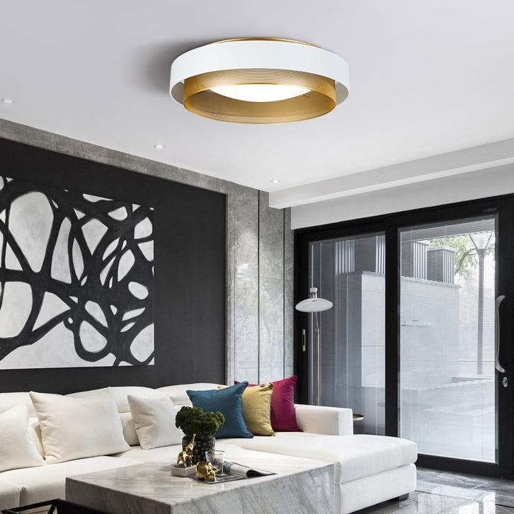 Nordic Minimalist Post-modern Creative Flush Mount Ceiling Lamp