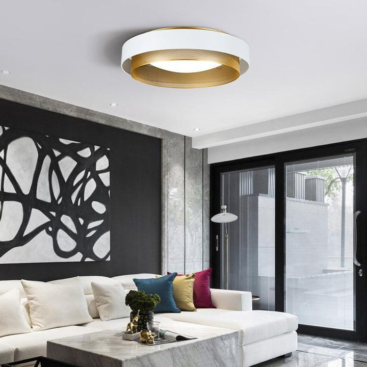 Nordic Minimalist Post-modern Creative Flush Mount Ceiling Lamp