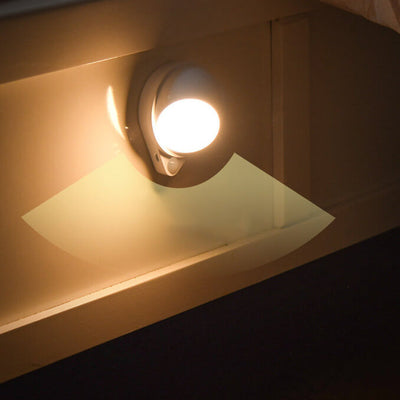 Human Body Sensing Water Drop Design LED Magnetic Night Light Wall Sconce Lamp