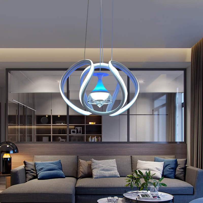 Nordic Creative Line Combination LED Chandelier