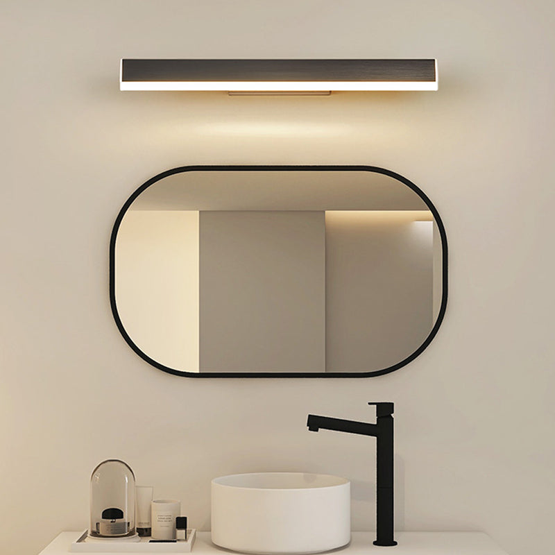 Minimalist Rectangular Strip LED Vanity Light Mirror Front Wall Sconce Lamp