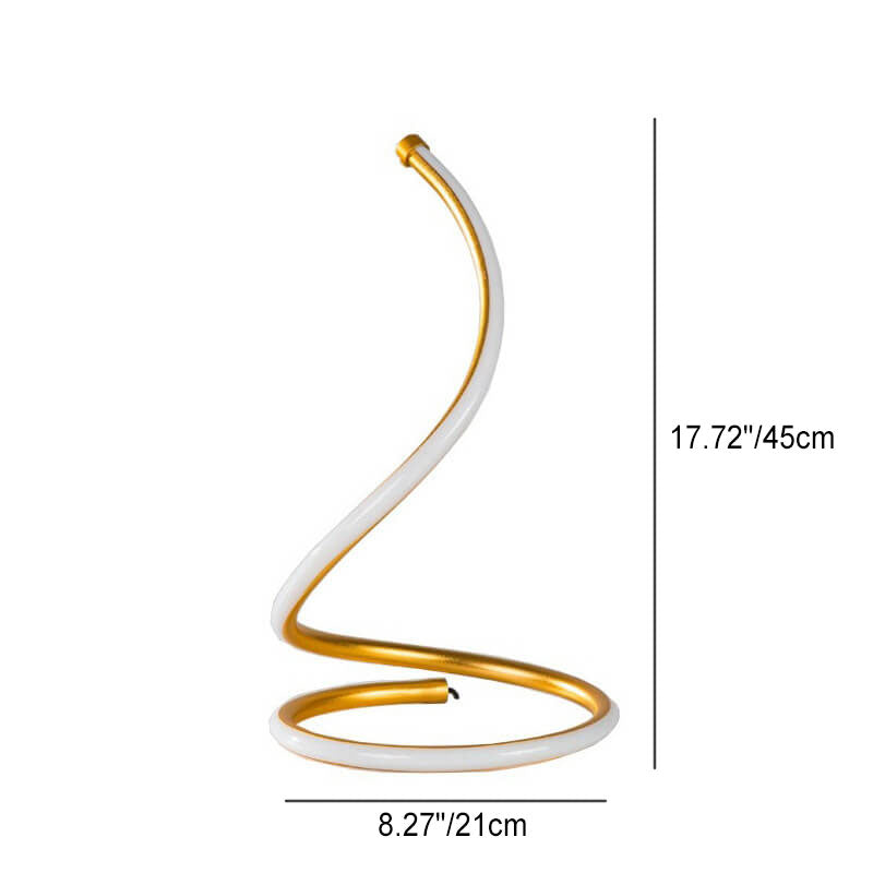 Snake Shade 1-Light LED Table Lamps