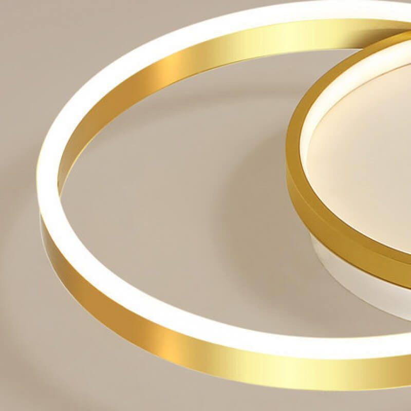 Luz de techo LED Nordic Creative Circle 
