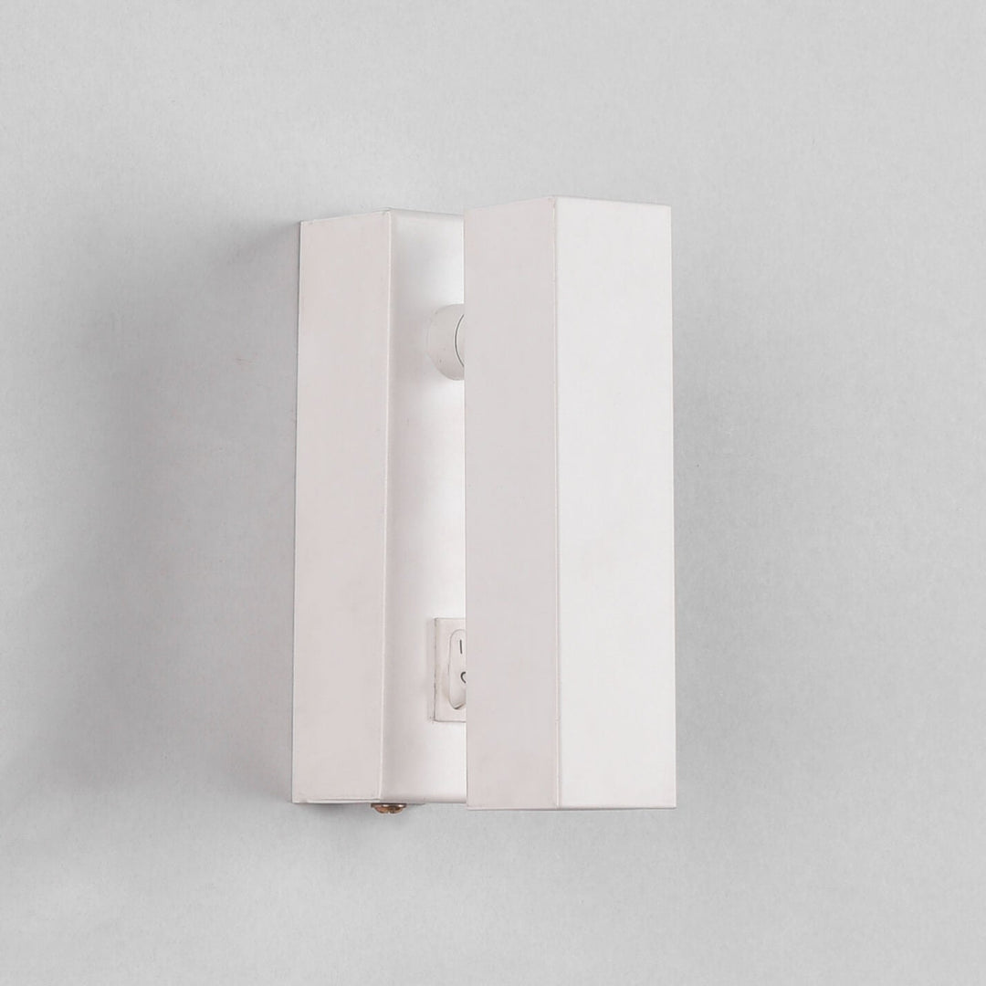 Lámpara de Aplique de Pared LED Irradiado Rectangular de Acrílico Minimalista Moderna 