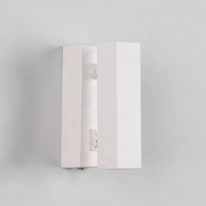 Lámpara de Aplique de Pared LED Irradiado Rectangular de Acrílico Minimalista Moderna 