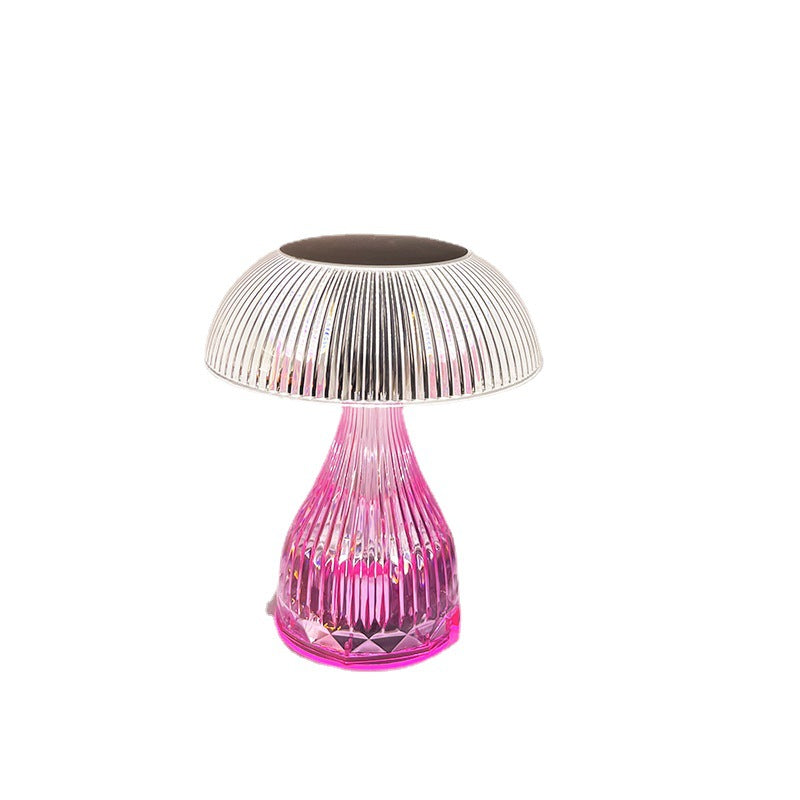 Creative Acrylic Crystal Jellyfish USB LED Table Lamp