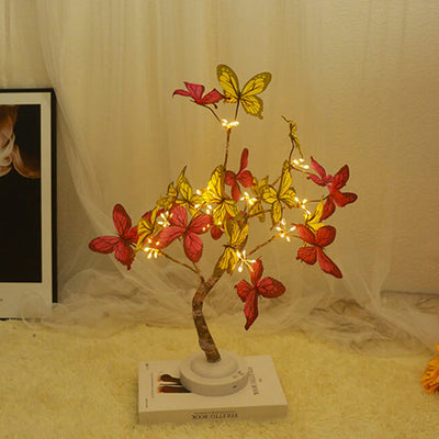 Creative Butterfly LED Tree Light Table Lamp