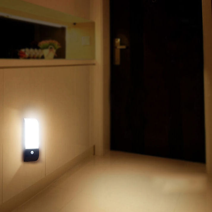 Lumière de Nuit Rechargeable USB à Succion Magnétique avec Capteur de Corps 