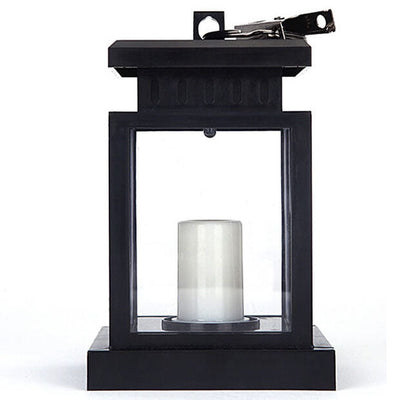 Solar LED Candle Light Square Lantern Outdoor Light