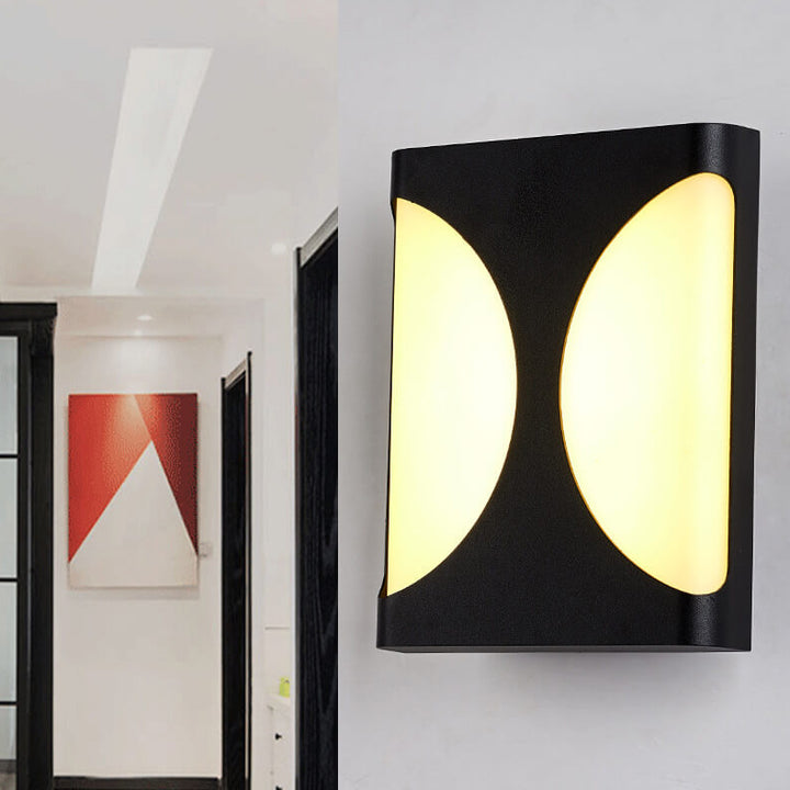 Applique murale moderne créative étanche à LED pour extérieur 