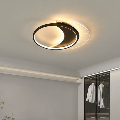 Round Nordic Creative Multi-Style LED Flush Mount Light