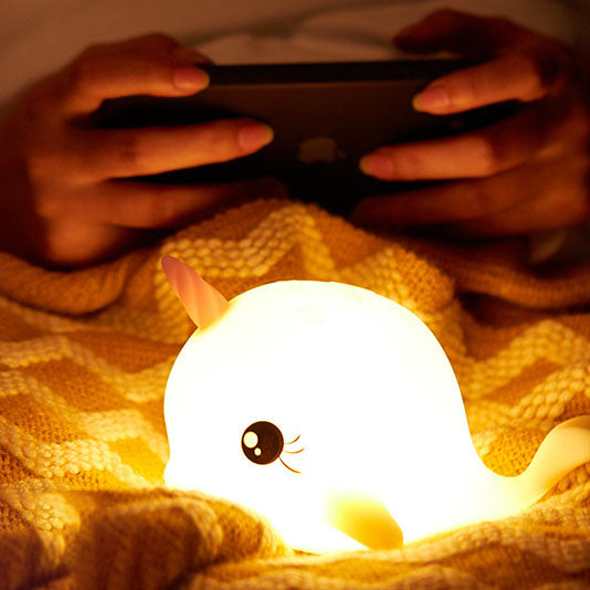 Lampe de table moderne créative en silicone LED Pat Night Light 