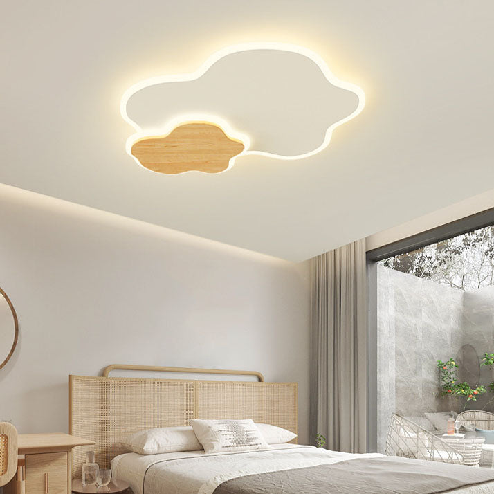 Japanische minimalistische Cloud Log Acryl-LED-Unterputzbeleuchtung