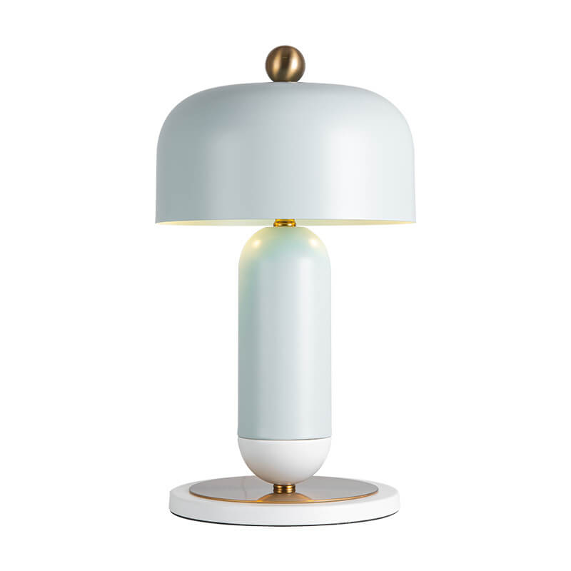 Lampe de table à 2 lumières avec matériel minimaliste nordique 