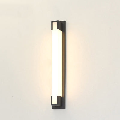 Simple Long Strip LED Outdoor Waterproof Wall Sconce Lamp