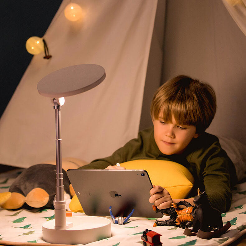 Lampe de table LED pliable rechargeable par USB pour étudiant 
