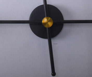 Industrielle Vintage Eisen Lineare Verstellbare 3-Licht Wandleuchte 