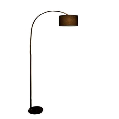 Lampe de sol Nordic Creative Fabric Column Shade Fishing Rod 1-Light 