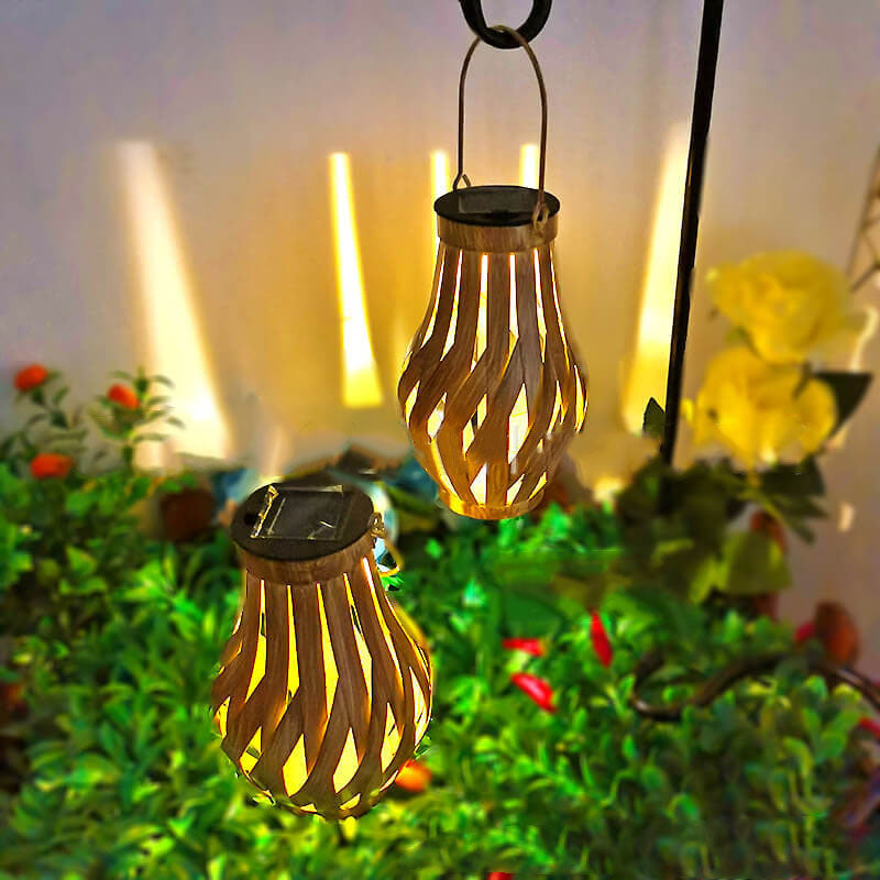 مصباح حديقة خارجي يعمل بالطاقة الشمسية LED مقاوم للماء على شكل زجاجة نبيذ محمولة وعصرية 