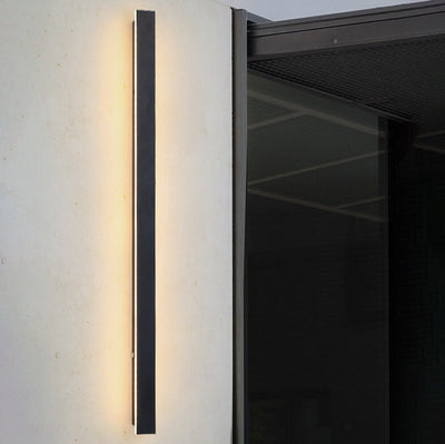 Wasserdichte LED-Wandleuchte mit rechteckigem Streifen im Retro-Stil 
