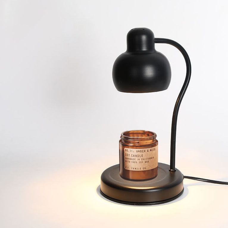 Nordic Creative Iron Dome Dimmer 1-Licht Tischlampe mit schmelzendem Wachs 