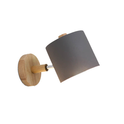 Nordic Macaron Column Shade 1-Light Wall Sconce Lamp