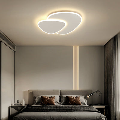 Modern Creative Stone Acrylic LED Flush Mount Ceiling Light