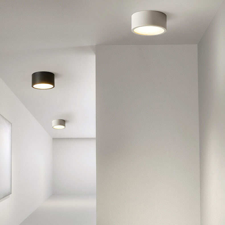 Modern Minimalist 1-Light LED Flush Mount Ceiling Light