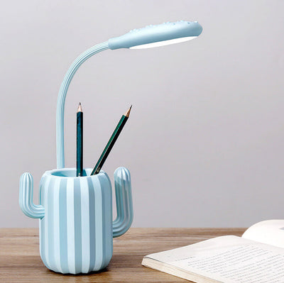 Creative Foldable Cactus Design LED Eye Protection Desk Lamp