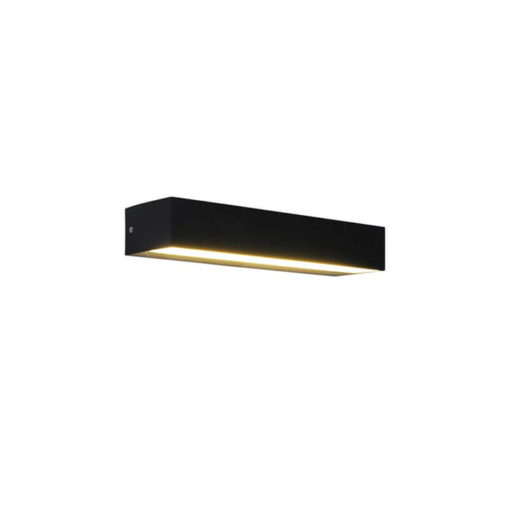 Moderne minimalistische wasserdichte Aluminium-Acryl-Outdoor-LED-Wandlampe in rechteckigem One-Line-Design 