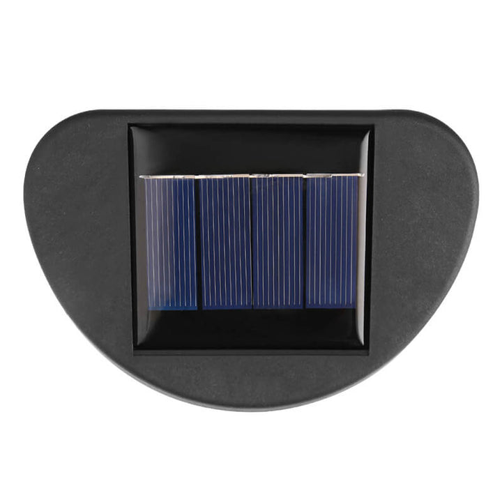 Lámpara de Aplique de Pared para Jardín con Energía Solar LED 