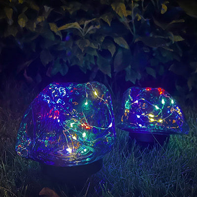 أضواء حديقة LED أرضية بإدخال أرضي تعمل بالطاقة الشمسية من مودرن كرياتيف ستونز 