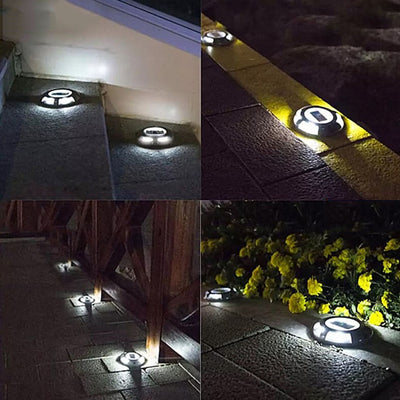 Modern LED Solar Outdoor Ground Insert Landscape Light