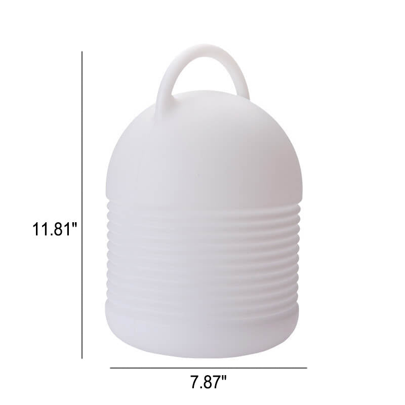 Moderne PE Kreative Tragbare Bunte Nachtlicht LED Tischlampe 