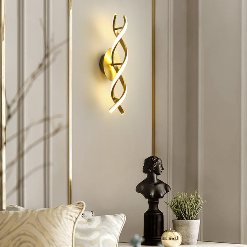 مصباح حائط LED على شكل خطوط إبداعية إسكندنافية 
