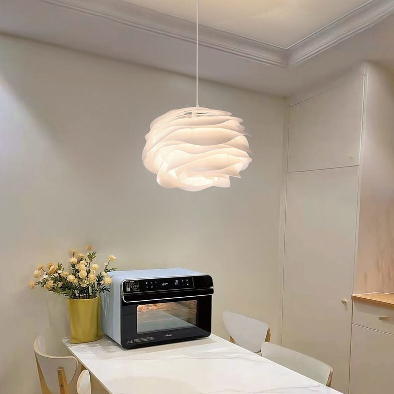 Nordic Creative Rose Pods PVC 1-Light Pendant Light
