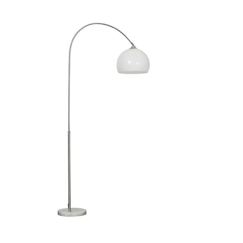 Moderne 1-flammige Stehlampe mit Angelruten-Lampenschirm aus Acryl 