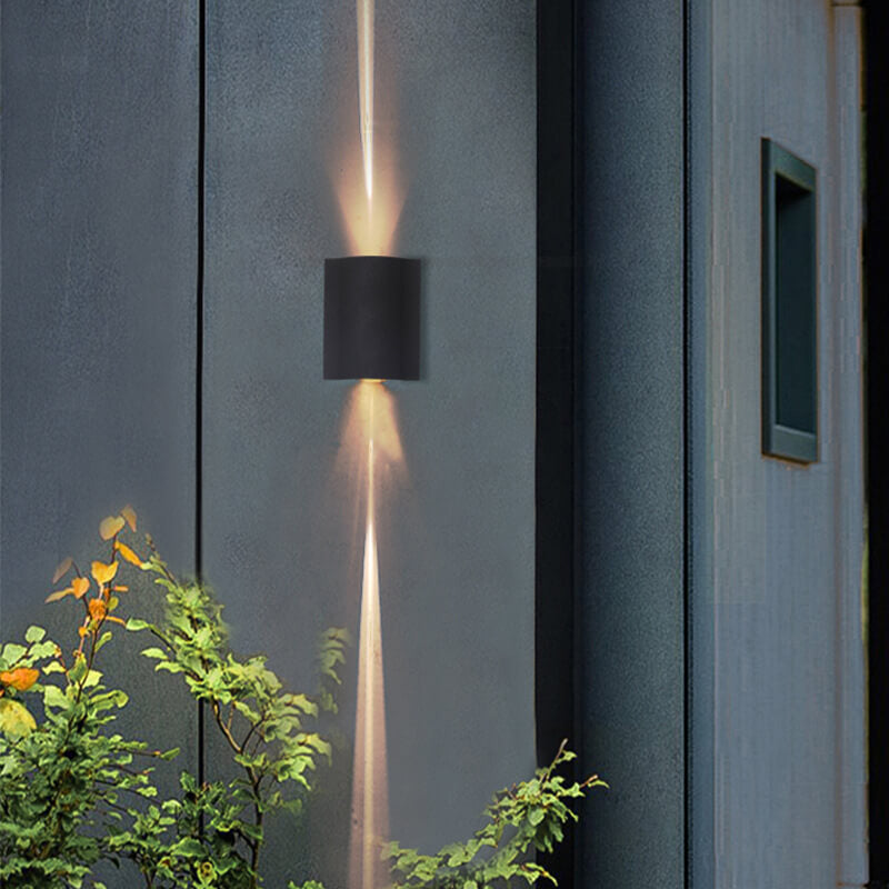 Nordisches minimalistisches Bogenquadrat LED Outdoor wasserdichte LED Wandleuchte 