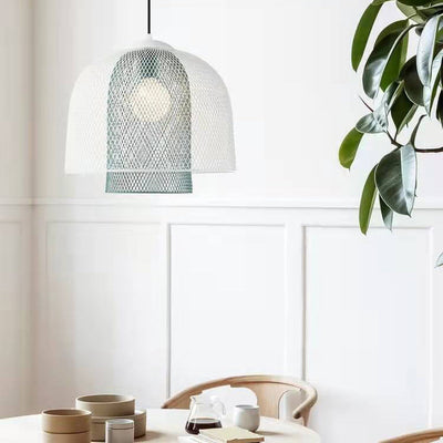 Nordic Creative Simple Birdcage Design 1-Light Pendant Light