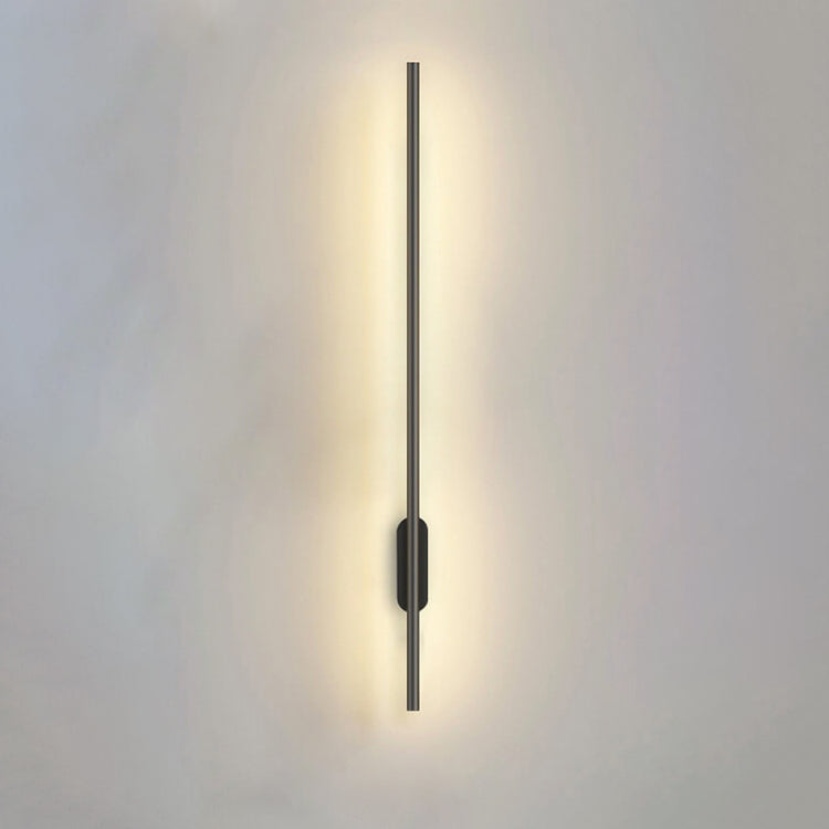 Applique murale LED en forme de bois, lumière moderne et luxueuse, longue bande en aluminium, lampe 
