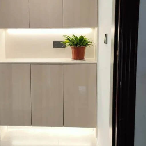 Modern Minimalist Linear PC Induction Night Light LED USB Wall Sconce Lamp