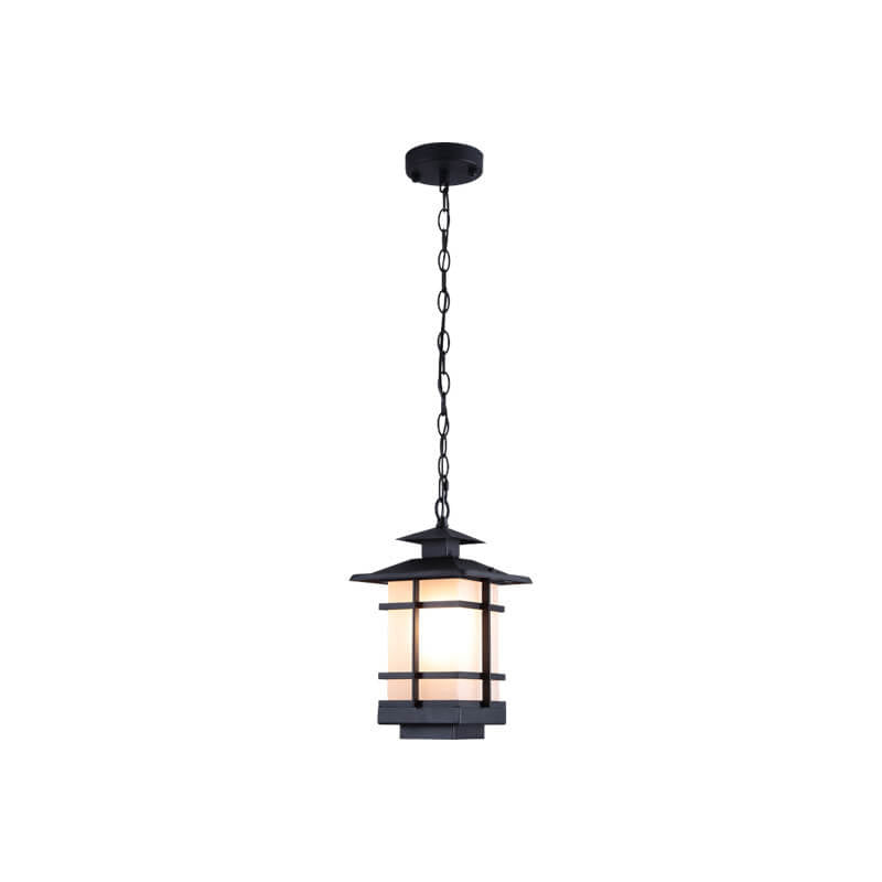 Neues chinesisches Antiquitätenpavillon-Design 1-Licht Pendelleuchte 