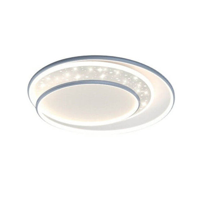 Éclairage encastré LED en aluminium et acrylique, étoile ronde pour enfants, moderne et créatif 